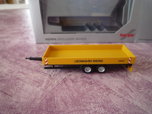 Herpa 950442 tandem pritschen - herpa,