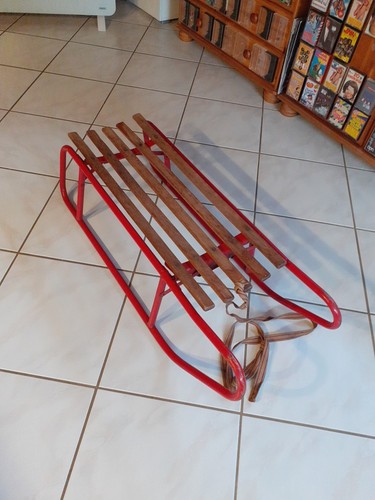 Alter schlitten klappbar - schlitten,