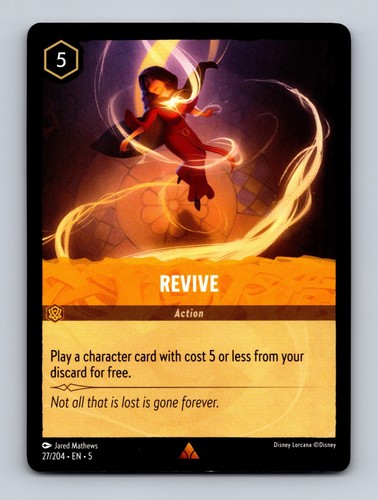 Tcg lorcana karte revive - lorcana, 5