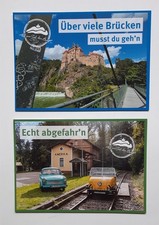 2  Postkarten ,Chemnitz Zwickau Region, rochl.Muldental Neu