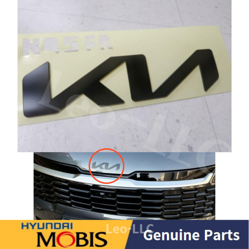Neu oem front - emblem, matt