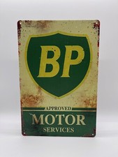 Blechschild BP Motor 20x30cm
