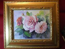 " ROSENZAUBER " Neuwert. origin. AQUARELL von Tetiana Koshel - 2023 + ZUGABE