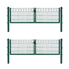 Gartentor f. Doppelflügeltor Gartentor Einfahrtstor Tor Tür Gartentür Pforte