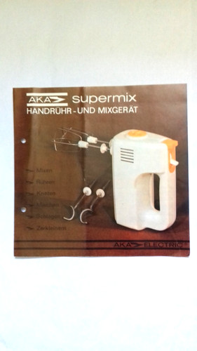 Aka supermix handrühr und - supermix,handrühr-,
