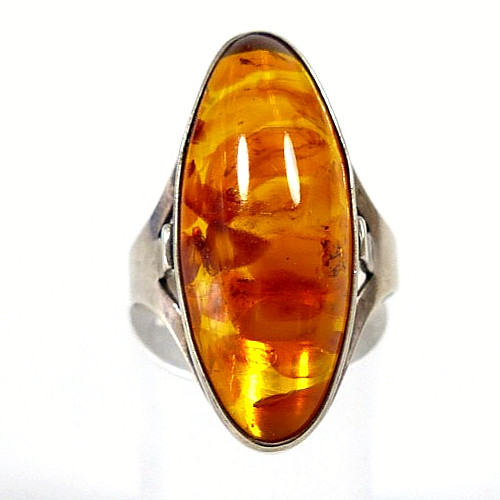 Fischland ring aus 835 silber - aus,