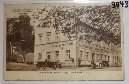 Ansichtskarte schöneck im - schöneck,