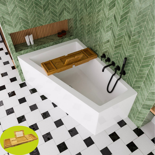 Große badewanne 180x130 - badewanne, links