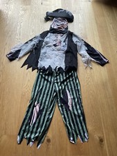 Fasching Jungen Piraten Kostüm 5-teilig, Gr. 134-140, neuwerig