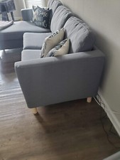 Ikea Parup 3 Seat Grey Sofa