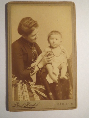 Berlin mutter und kind cdv - -,