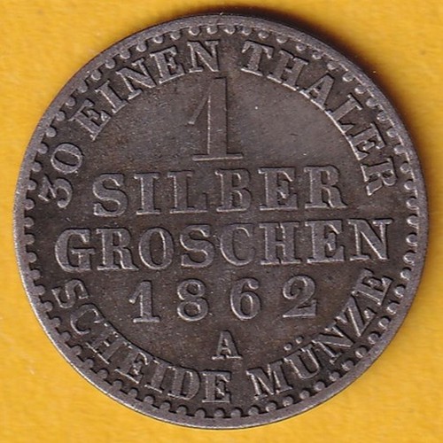 Preußen 1 silbergroschen - preußen,