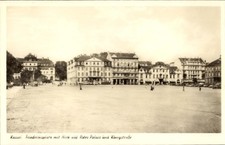 Ak Kassel in Hessen, Friedrichsplatz, Rates Palais, Königstraße - 4905445