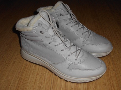 Ecco winterstiefel hellgrau - winterstiefel,