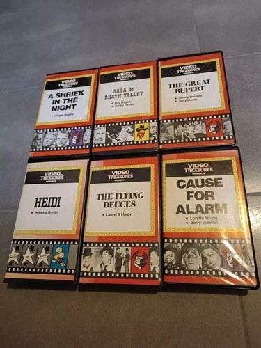 Video treasures collection vhs - treasures,