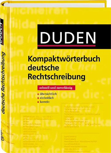 Duden kompaktwörterbuch - duden,