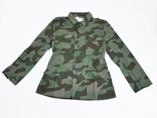 Wehrmacht Tarn Viertaschenrock Feldbluse Tarnbluse Uniform Tarnjacke : M