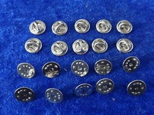 Pin-Verschluss Flügel-Klipp für Abzeichen Pins usw. 20 Stück