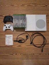 X Box One S weiß + 12 Spiele