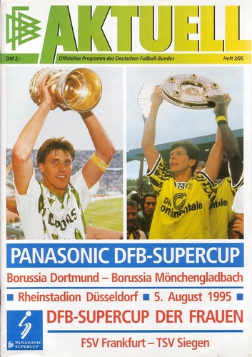 Programm 1995 borussia - programm,