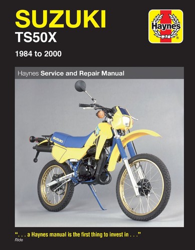 Suzuki ts50x - suzuki, (1984-2000)