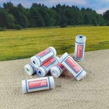 7 Rollen Glaswolle  ( 20x50 mm