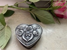 Vintage Herz Schmuckdose