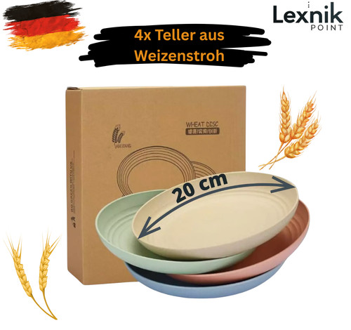 Teller set stueck - 4,