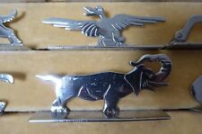 ART DECO * MESSER BÄNKCHEN * CHROM * BOX * 