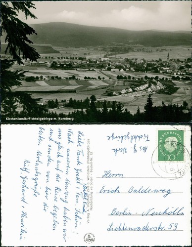 Ansichtskarte kirchenlamitz - ansichtskarte,
