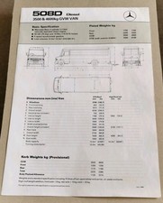 Mercedes-Benz 508D GVW Van