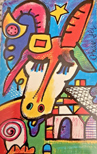 Telefonkarte Sternzeichen Otmar Alt " Jahr der Ziege " Telekom  P 13  09/94 Voll