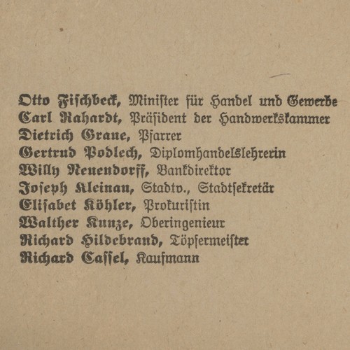 Stimmzettel wahl ddp - stimmzettel,