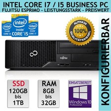 Fujitsu Esprimo E500 Mini PC SFF Intel Core i7 i5 SSD 8 16 32GB Ram Konfigurator