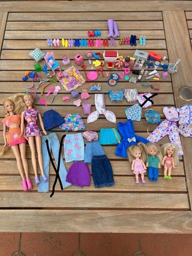Konvolut barbie shelly ken - shelly,,