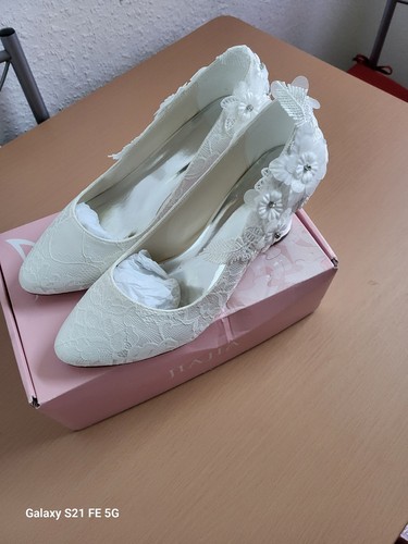 Neue ungetragene brautschuhe - ungetragene,