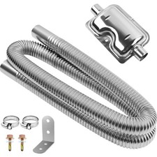 120cm Edelstahl Abgasschlauch