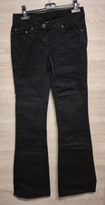 Jeans Schlaghose, schwarz