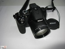 Nikon Digitalkamera Coolpix P520 Objektiv 24-1000 mm 42x Wide Zoom Lens Top