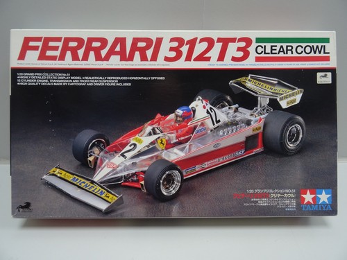 Tamiya ferrari 312 clear - ferrari,
