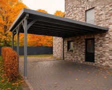 Wandanbaucarport 600x500 cm