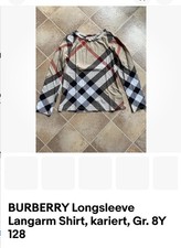 BURBERRY Longsleeve Langarm