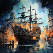 Deko Bild Maritim