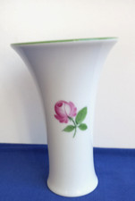 Wien Augarten Wiener Rose 1. Wahl makellos! Vase  15 cm hoch