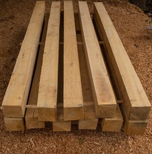 Eiche 15x15cm Kantholz Pfosten Pfahl Drechselholz Balken mehrstielig bis 4m