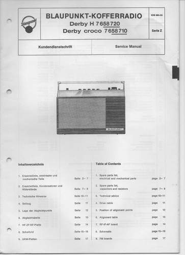 Blaupunkt kofferradio - blaupunkt,