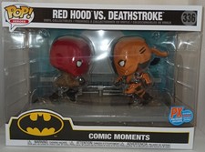 Funko Pop! Red Hood vs Deathstroke DC Comics Moments Limited PX Previews OVP