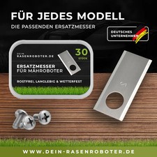 30x Edelstahl Messer für