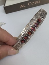 Alte 925 Silber Armreif mit