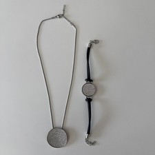 Steel by Christ Halskette und Armband Set Damen